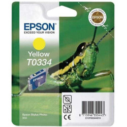 Epson T0334-C13T03344020 Sarı Orjinal Kartuş - 1