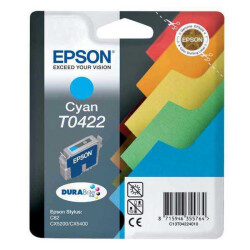 Epson T0422-C13T04224020 Mavi Orjinal Kartuş - 1