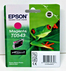 Epson T0543-C13T05434020 Kırmızı Orjinal Kartuş - 1