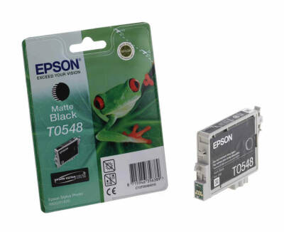 Epson T0548-C13T05484020 Mat Siyah Orjinal Kartuş - 1