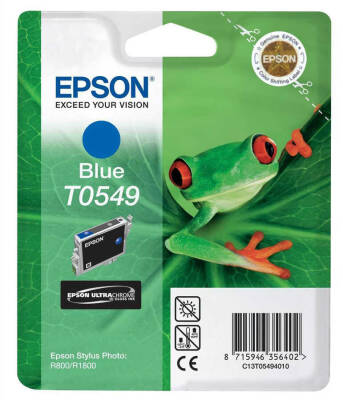 Epson T0549-C13T05494020 Blue Orjinal Kartuş - 1