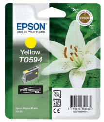 Epson T0594-C13T05944020 Sarı Orjinal Kartuş - 1