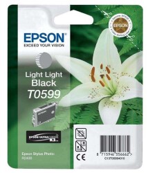 Epson T0599-C13T05994020 Açık Açık Siyah Orjinal Kartuş - 1