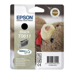 Epson T0611-C13T06114020 Siyah Orjinal Kartuş - 1