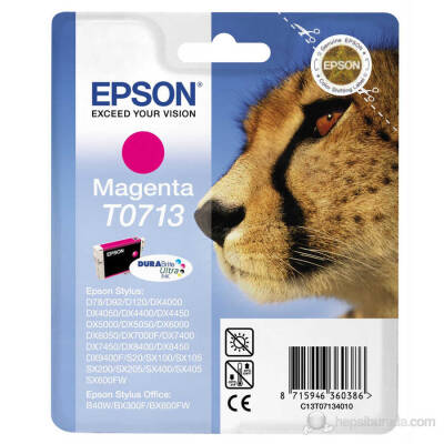 Epson T0713-C13T07134020 Kırmızı Orjinal Kartuş - 1