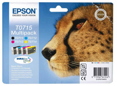 Epson T0715-C13T07154020 Orjinal Kartuş Avantaj Paketi - 1