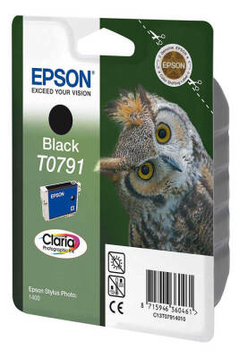 Epson T0791-C13T07914020 Siyah Orjinal Kartuş - 1