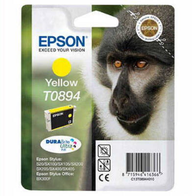 Epson T0894-C13T08944020 Sarı Orjinal Kartuş - 1