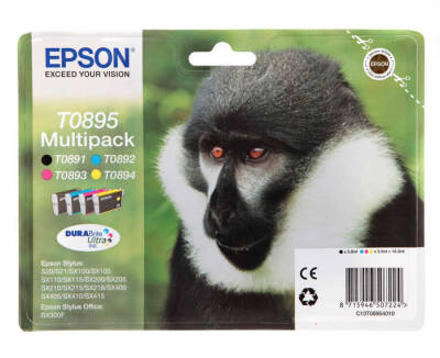 Epson T0895-C13T08954020 Orjinal Kartuş Avantaj Paketi - 1