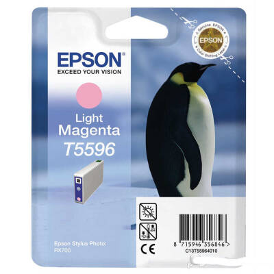 Epson T5596-Epson T559 Açık Kırmızı Orjinal Kartuş - 1