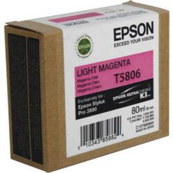 Epson T5806-C13T580600 Açık Kırmızı Orjinal Kartuş - 1