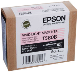 Epson T580B-C13T580B00 Açık Kırmızı Orjinal Kartuş - 1