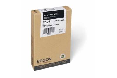 Epson T6031-C13T603100 Foto Siyah Orjinal Kartuş - 1