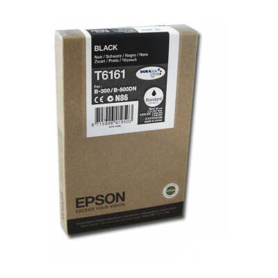 Epson T6161-C13T616100 Siyah Orjinal Kartuş - 1