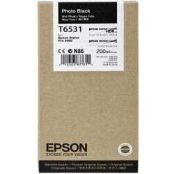 Epson T6531-C13T653100 Foto Siyah Orjinal Kartuş - 1