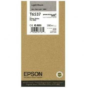 Epson T6537-C13T653700 Açık Siyah Orjinal Kartuş - 1