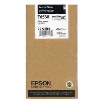 Epson T6538-C13T653800 Mat Siyah Orjinal Kartuş - 1