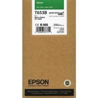 Epson T653B-C13T653B00 Yeşil Orjinal Kartuş - 1