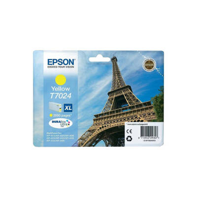 Epson T7024XL-C13T70244010 Sarı Orjinal Kartuş - 1