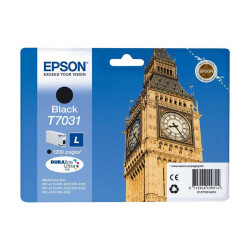 Epson T7031-C13T70314010 Siyah Orjinal Kartuş - 1