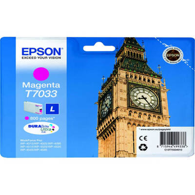 Epson T7033-C13T70334010 Kırmızı Orjinal Kartuş - 1