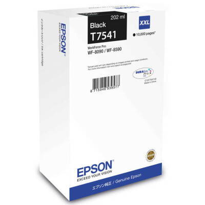 Epson T7541XXL-C13T754140 Siyah Orjinal Kartuş - 1