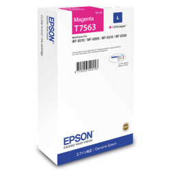 Epson T7563L Kırmızı Orjinal Kartuş - 1