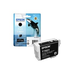 Epson T7601-C13T76014010 Foto Siyah Orjinal Kartuş - 1