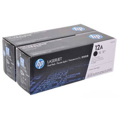 Hp 12A-Q2612AF Orjinal Toner İkili Paket - 1