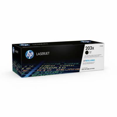 HP 203X CF540X Siyah Yüksek Kapasiteli Orijinal Toner - 1