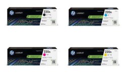 HP 220A Orijinal Toner Seti (CMYK - Tüm Renkler) - Hp