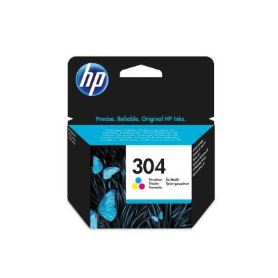 Hp 304-N9K05AE Renkli Orjinal Kartuş - 1