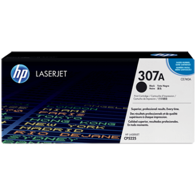 Hp 307A-CE740A Siyah Orjinal Toner - 1