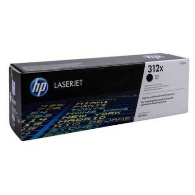 Hp 312X-CF380X Siyah Orjinal Toner Yüksek Kapasiteli - 1