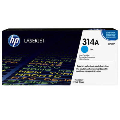 Hp 314A-Q7561A Mavi Orjinal Toner - 1