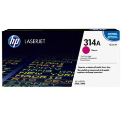 Hp 314A-Q7563A Kırmızı Orjinal Toner - 1