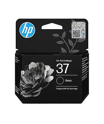 HP 37 7FP45AE Siyah Orijinal Mürekkep Kartuşu - 1