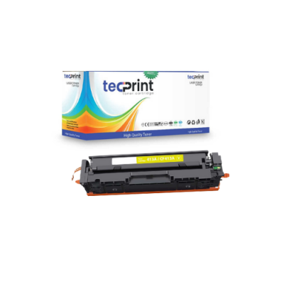 HP 410X (CF412X) Sarı Yüksek Kapasiteli Muadil Toner - 1