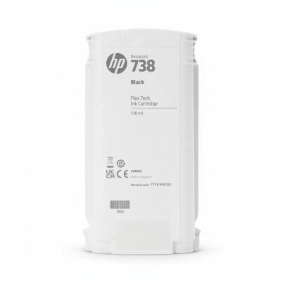 HP 498N4A 738 Siyah Orijinal Kartuş DesignJet T850 T950 - 2