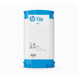 HP 498N5A 738 Mavi Orijinal Kartuş DesignJet T850 T950 - 2