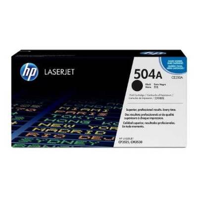 Hp 504A-CE250A Orjinal Siyah Toner - 1