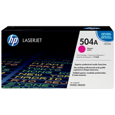 Hp 504A-CE253A Orjinal Kırmızı Toner - 1