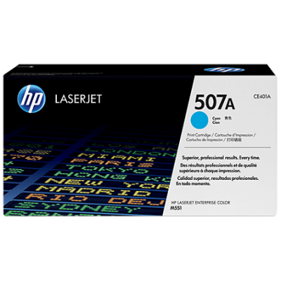 Hp 507A-CE401A Orjinal Mavi Toner - 1