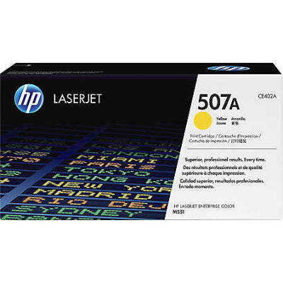 Hp 507A-CE402A Orjinal Sarı Toner - 1