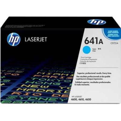 Hp 641A-C9721A Mavi Orjinal Toner - 1