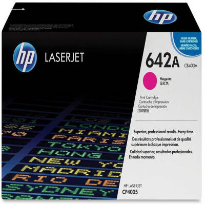 Hp 642A-CB403A Kırmızı Orjinal Toner - 1