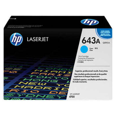 Hp 643A-Q5951A Orjinal Mavi Toner - 1