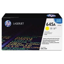 Hp 645A-C9732A Orjinal Sarı Toner - 1