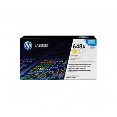 Hp 648A-CE262A Orjinal Sarı Toner - 1