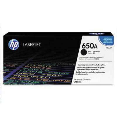 Hp 650A-CE270A Orjinal Siyah Toner - 1